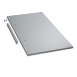 Stainless steel panel for 122 cm niche