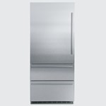 Stainless steel panel for fridge compartment
