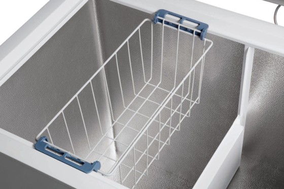Additional baskets for chest freezers