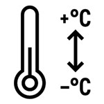Разширен температурен диапазон -2°C/+8°C.