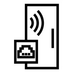 Integrert Wi-Fi-/LAN-grensesnitt  