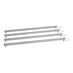 Set of aluminium handles (4 pieces)