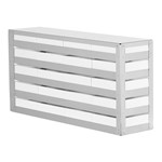 Stainless steel rack, 5x4 with boxes