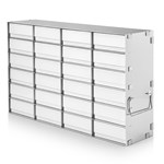 Aluminium rack, 6x4 with boxes