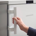 Slimline handle with integrated opening mechanism