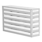 Stainless steel rack 6x4 with boxes