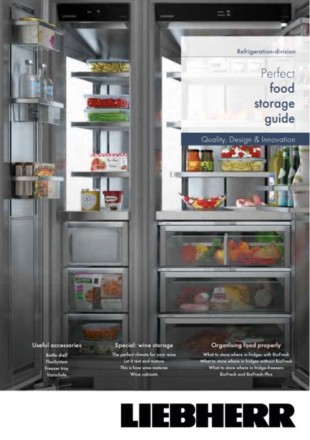 liebherr fridge coldest setting