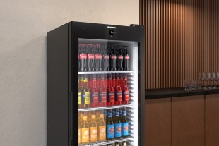 Réfrigérateur à boissons noir pour boissons 1 porte - 300 Litres
