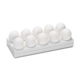 Extendable egg tray