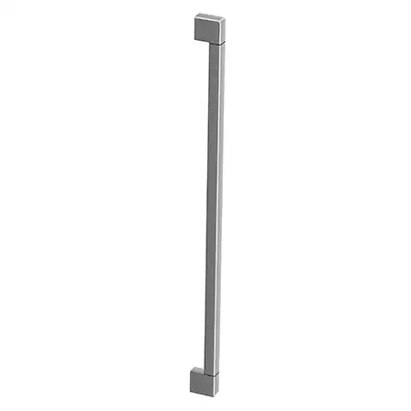 Aluminium Soft Edge Griff Monolith Kühlschrank