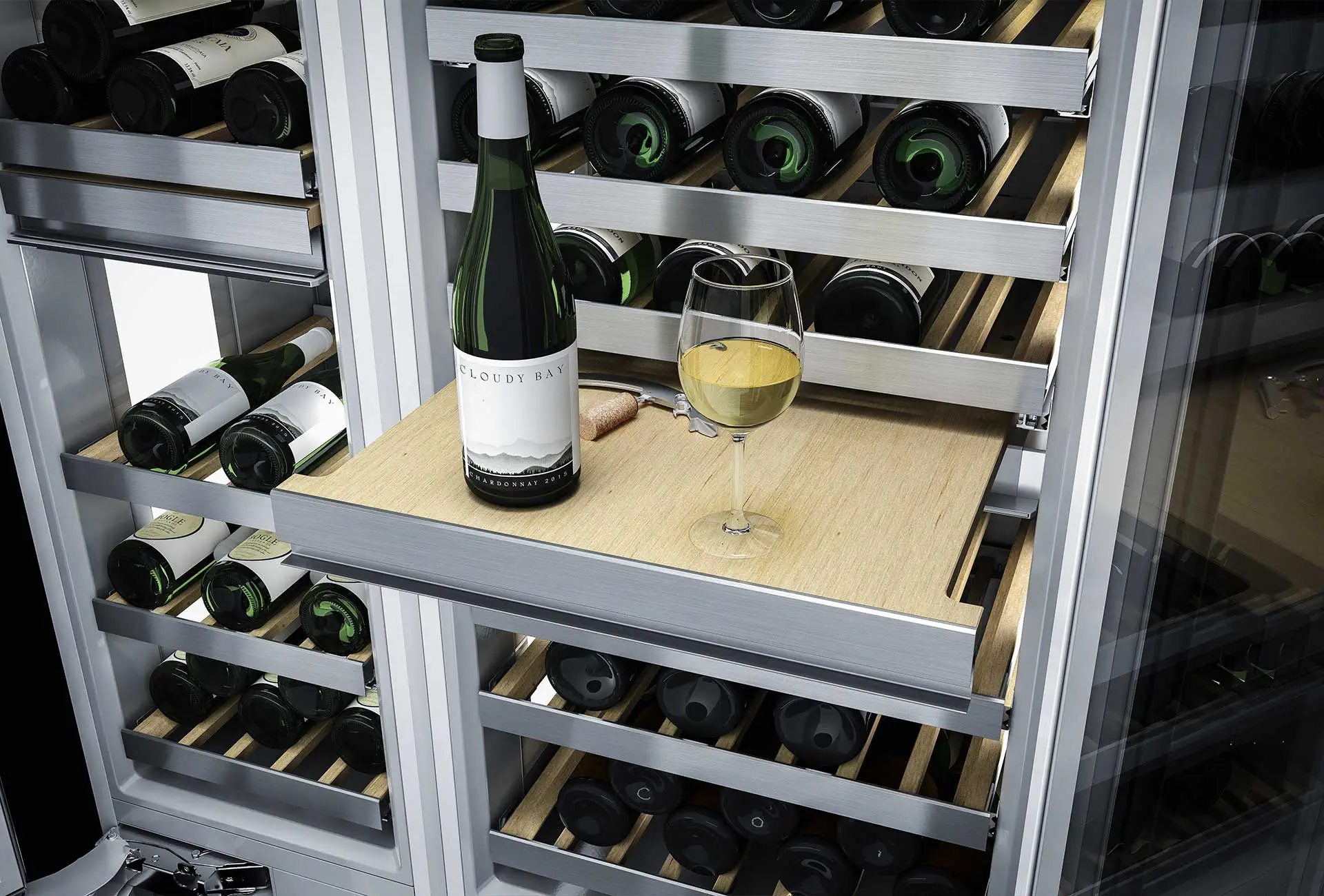 Infinityboard Wein Monolith Kühlschrank